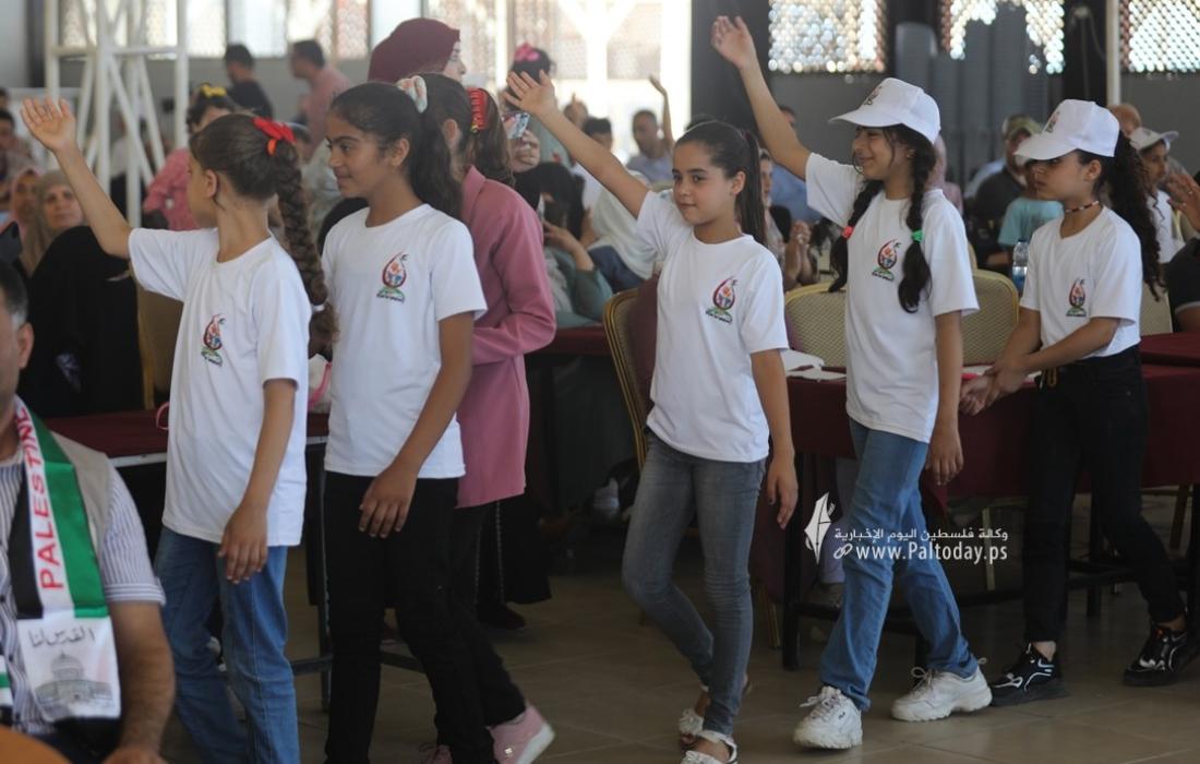 حفل اختتام المخيم الصيفي الخاص بأبناء شهداء معركة سيف القدس (16).JPG