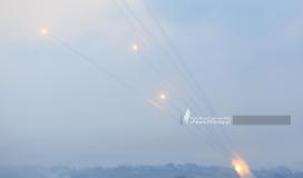 رشقات صواريخ اتجاه مدينة عسقلان (1).JPG