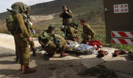 إصابة جندي إسرائيلي- ارشيفية