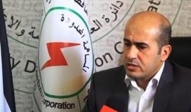 مدير العلاقات العامة والاعلام بشركة توزيع كهرباء غزة م. محمد ثابت
