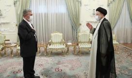 الرئيس الايراني و القائد زياد النخالة