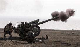 القوات الأوكرانية تقصف دونيتسك