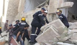 إخراج آخر جثة.. ارتفاع حصيلة ضحايا انهيار مبنى في عمان إلى 14
