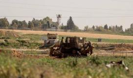 آليات الاحتلال تتوغل شرق بيت حانون شمال القطاع