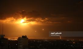 إطلاق صاروخين من قطاع غزة اتجاه مدينة عسقلان المحتلة