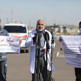 بالصور: وزارة الصحة بغزة تعقد مؤتمرا صحفيا بشأن" استمرار منع الاحتلال الاسرائيلي إدخال أجهزة الأشعة لمستشفيات قطاع غزة
