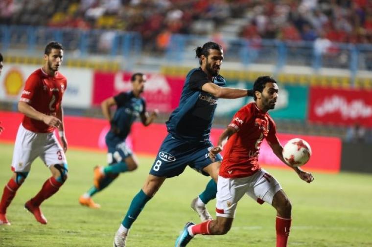 الأهلي يهزم "سيراميكا كليوباترا" بهدف دون رد في الدوري المصري