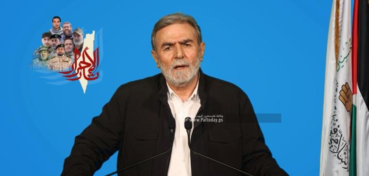 الامين العام لحركة الجهاد الاسلامي القائد زياد النخالة.jfif